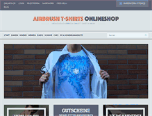 Tablet Screenshot of airbrushstyles.com